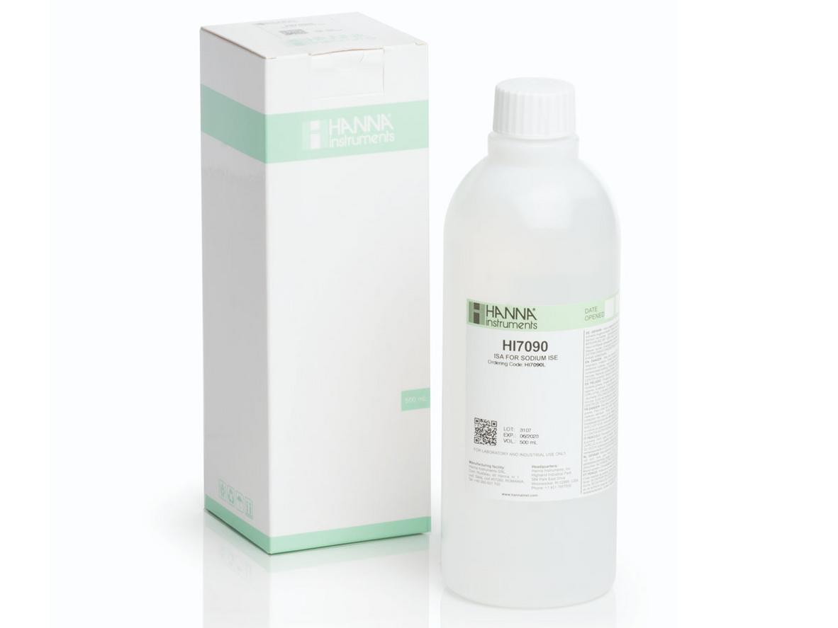 Tổng quan Dung dịch ISA cho điện cực ISE đo độ mặn cao Hanna HI7090L