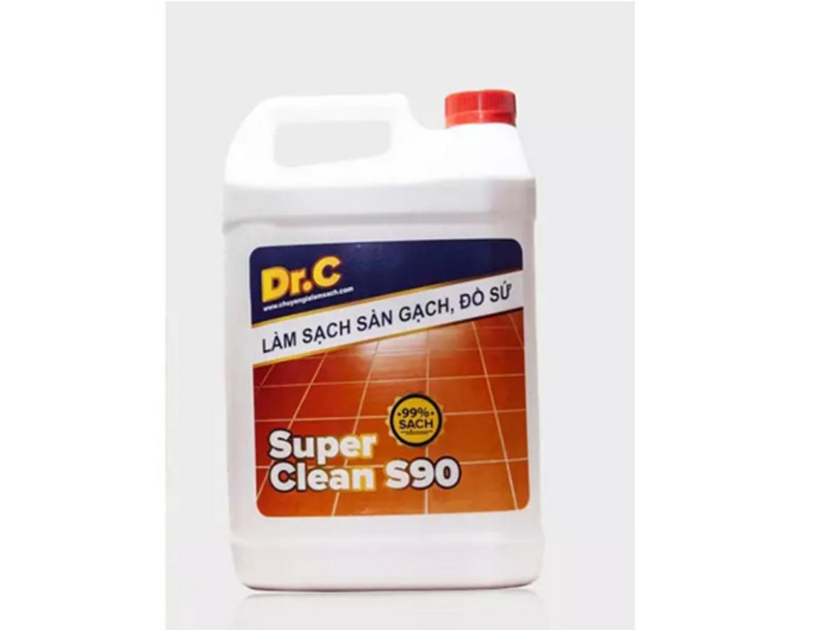 Tổng quan Dung dịch làm sạch bề mặt sàn gạch, đồ sứ Dr.C S90 (Can 5 lít)