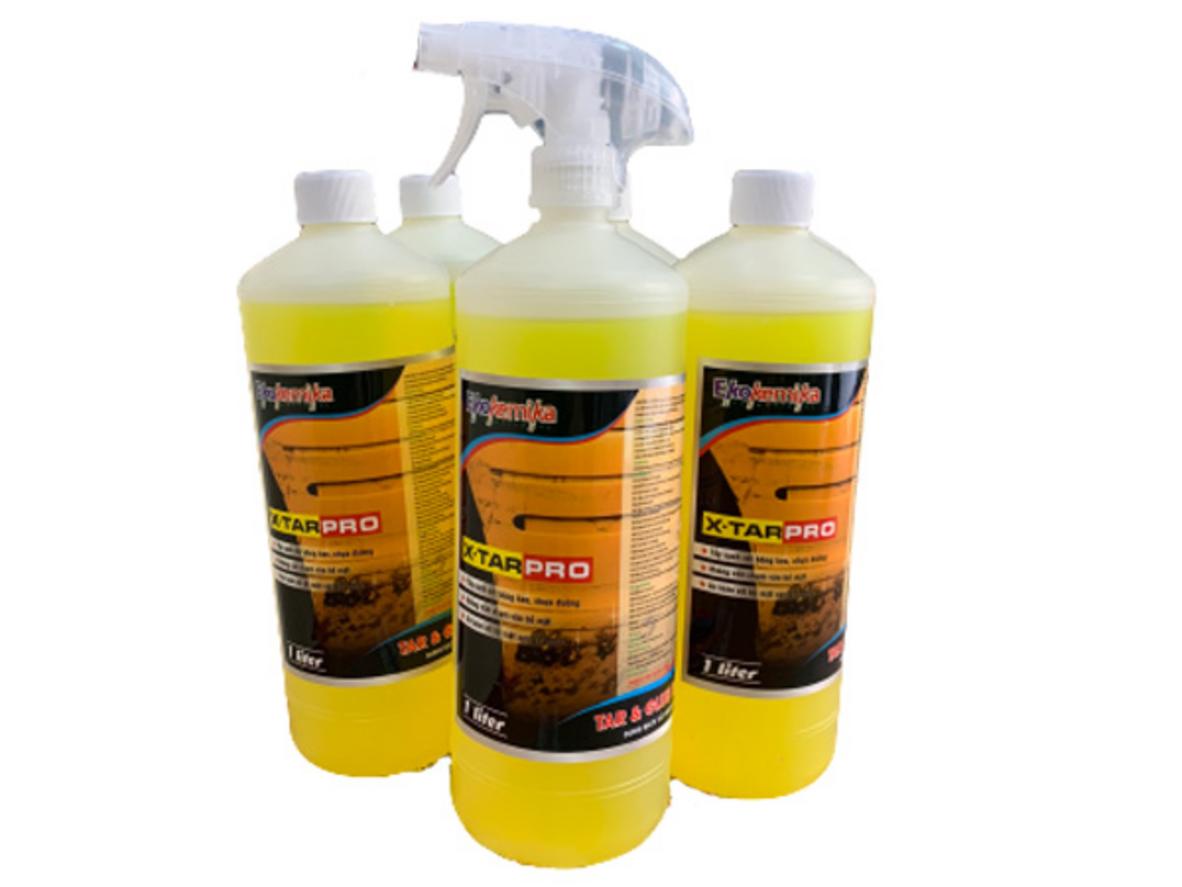 Tổng quan Dung dịch tẩy băng keo và nhựa đường Ekokemika XTAR PRO