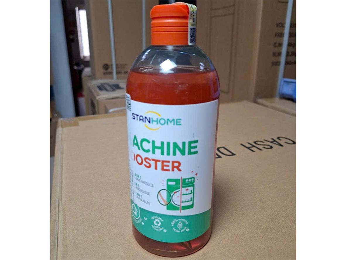 Dung dịch vệ sinh lồng giặt, máy rửa chén Stanhome Machine Booster 500ml