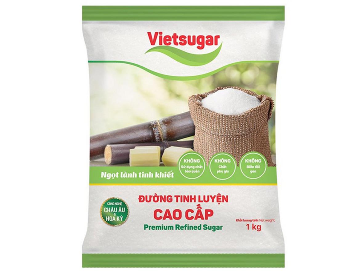Tổng quan Đường tinh luyện cao cấp Vietsugar 1kg