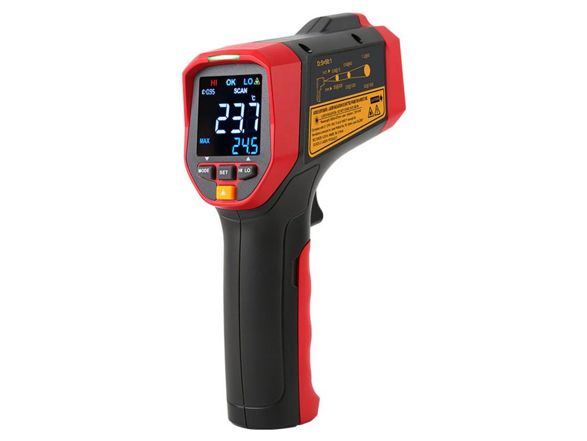 Điều chỉnh emissivity linh hoạt, màn hình EBTN dễ đọc