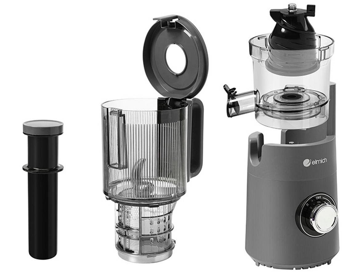 Tốc độ ép chậm 55 vòng/phút giúp giữ vị tươi ngon.