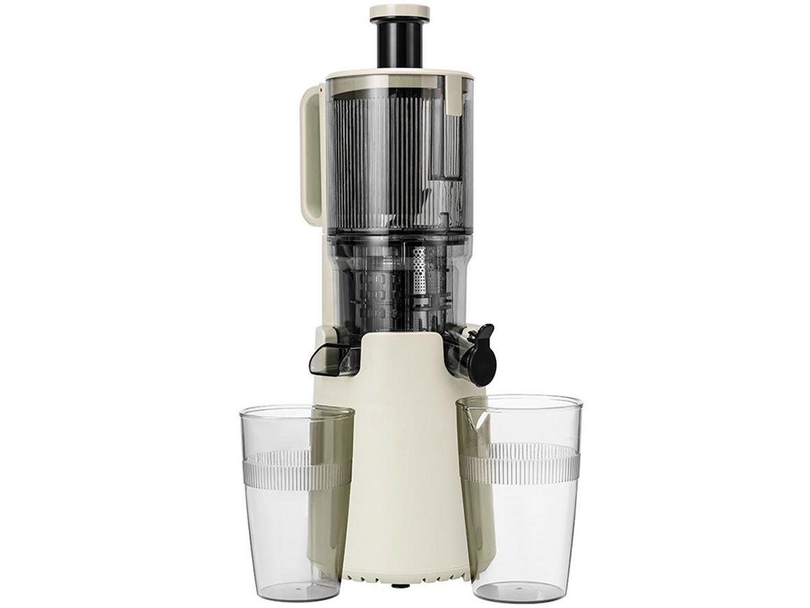 Tốc độ ép chậm 55 vòng/phút giúp giữ vị tươi ngon.