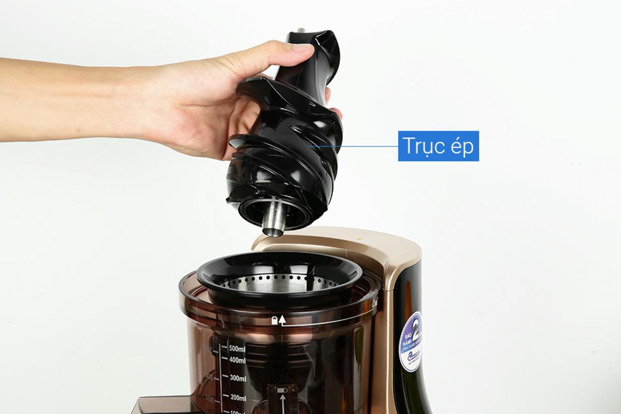 Ép chậm giúp giữ vị ngon và dưỡng chất