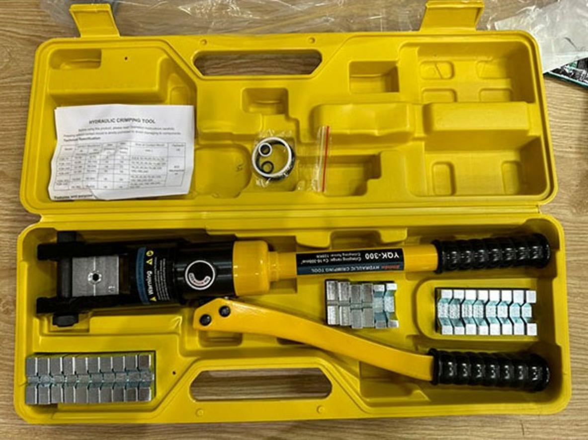Lực ép 130kN cho mối ép chắc và ổn định.