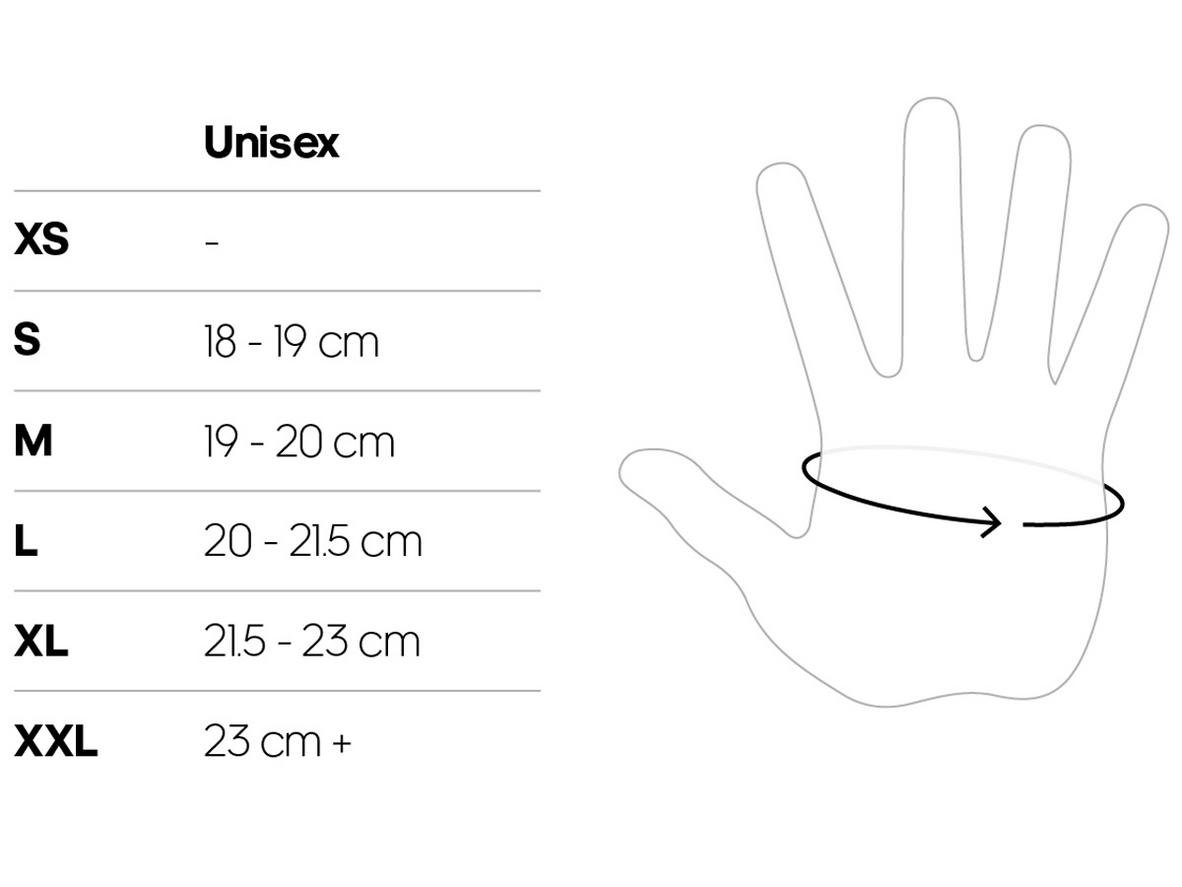 Size XL ôm vừa, hỗ trợ thao tác chắc tay.