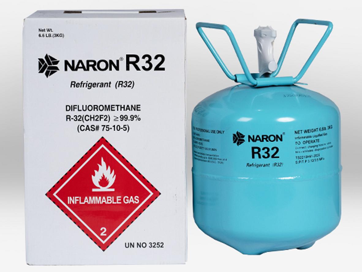 Tổng quan Gas lạnh Naron R32 Trung Quốc