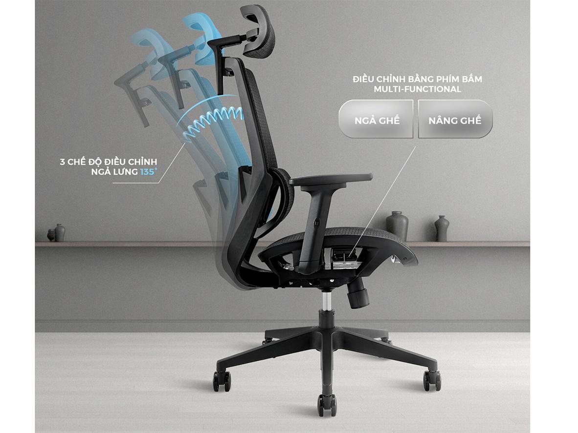 Tổng quan Ghế công thái học Warrior Ergonomic Marshal-WEC 630 (JNS-103)