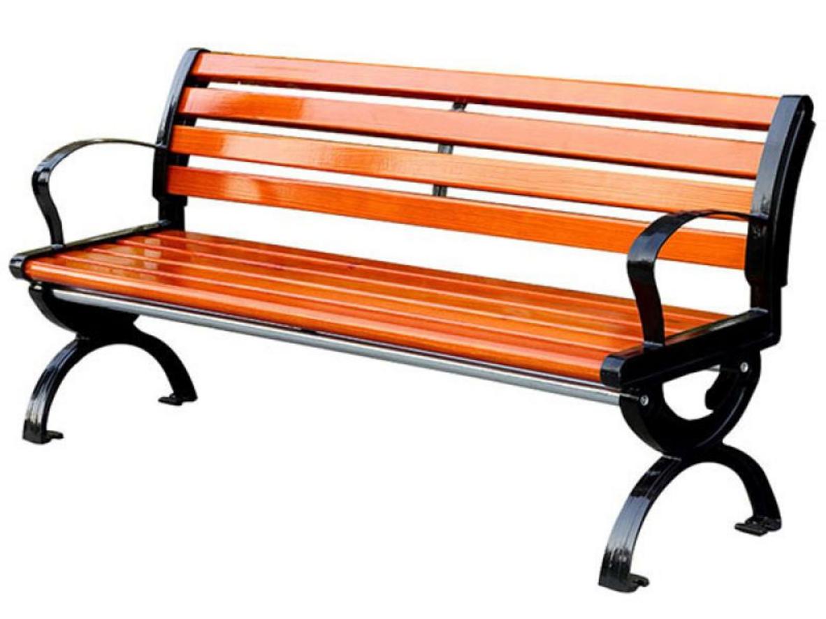 Tổng quan Ghế công viên có tựa gỗ nhựa 180cm (PTGG-1.8)