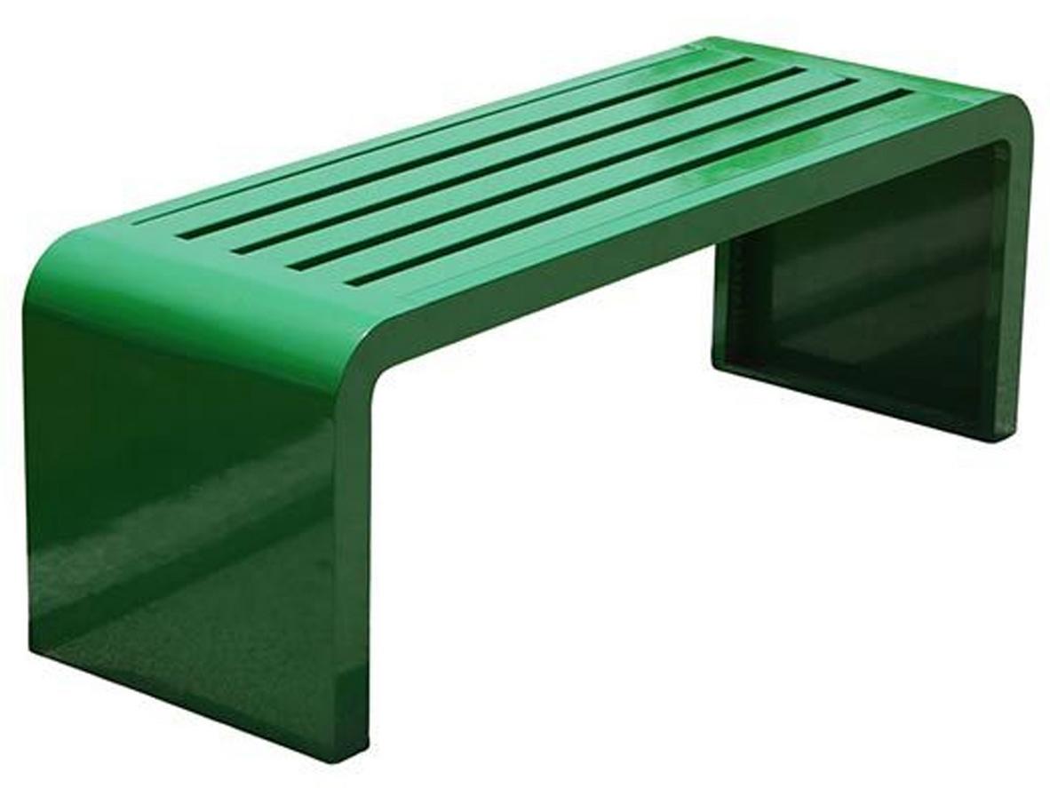 Tổng quan Ghế công viên không tựa 180cm (thép phun sơn)