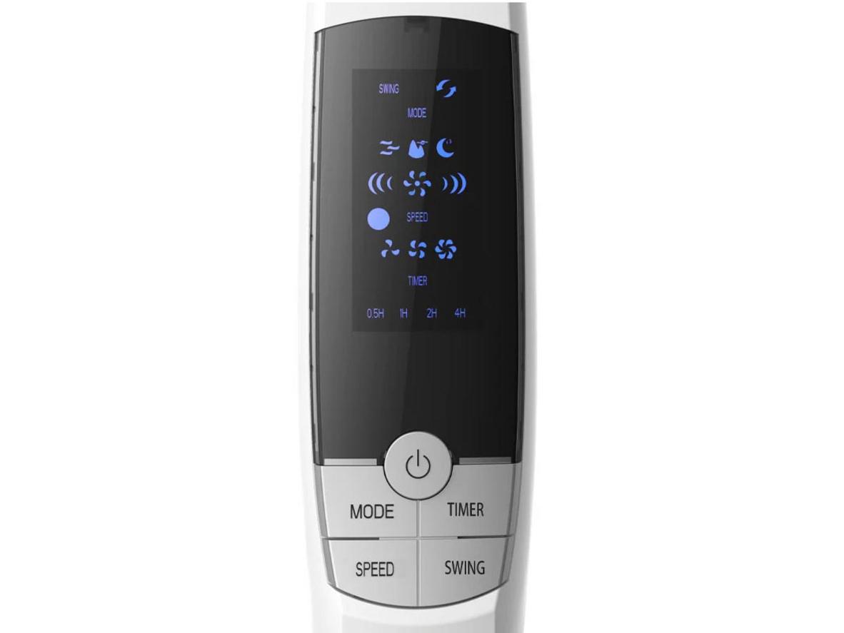 Gió mạnh, phủ rộng nhờ 5 cánh sải 40cm.