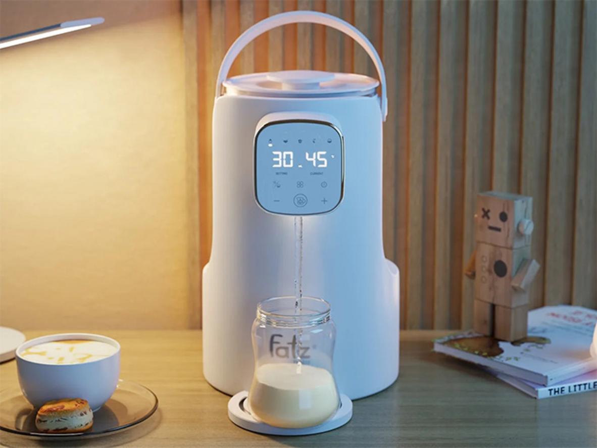 Giữ ấm lâu giúp pha sữa ban đêm nhanh hơn