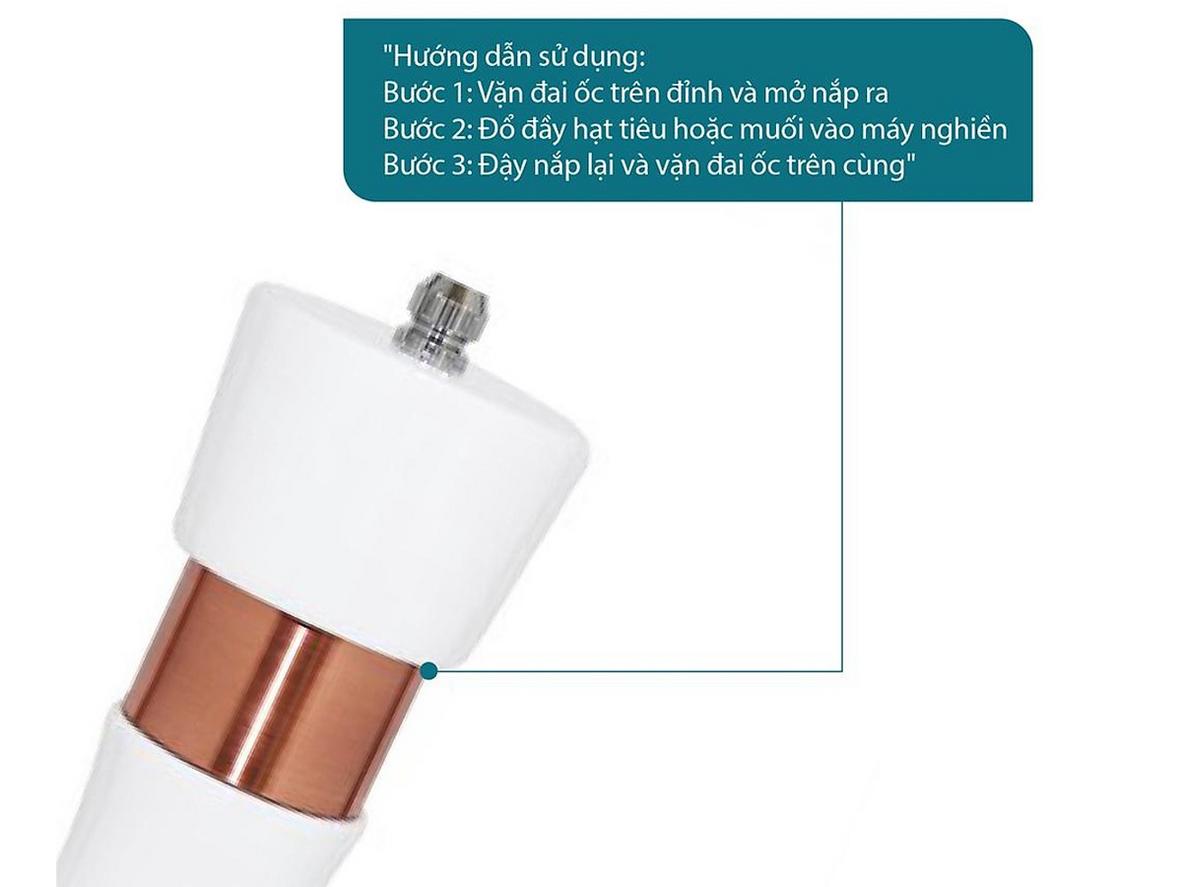 Thân gỗ cao su tự nhiên cho cảm giác cầm chắc tay, bền đẹp.