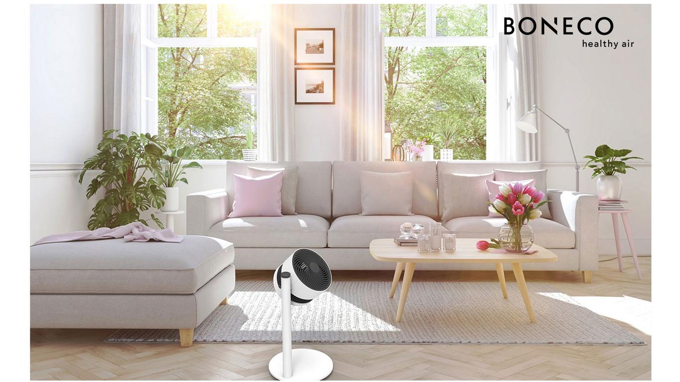 Góc xoay 270 độ cho phép điều chỉnh gió linh hoạt.