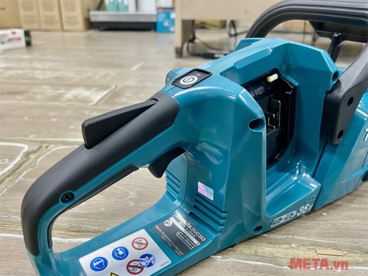 Sức mạnh 18V x 2 cùng động cơ BL cho khả năng cắt ổn định.