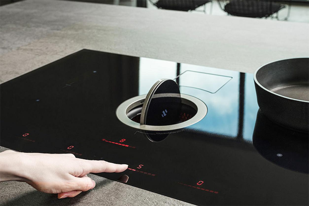 Airmatic giúp bếp tự động hút mùi thông minh và hiệu quả.