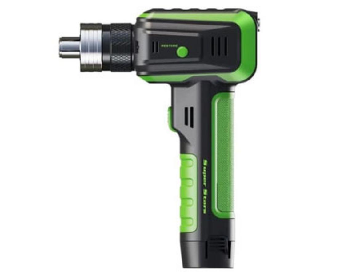 Hệ thống thủy lực chạy pin giúp nong nhanh và chính xác.