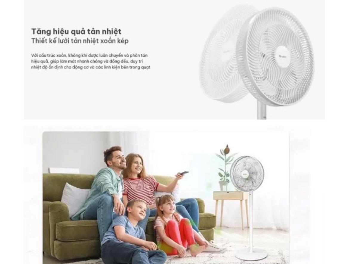 Hẹn giờ 7 tiếng tiện dùng ban đêm.