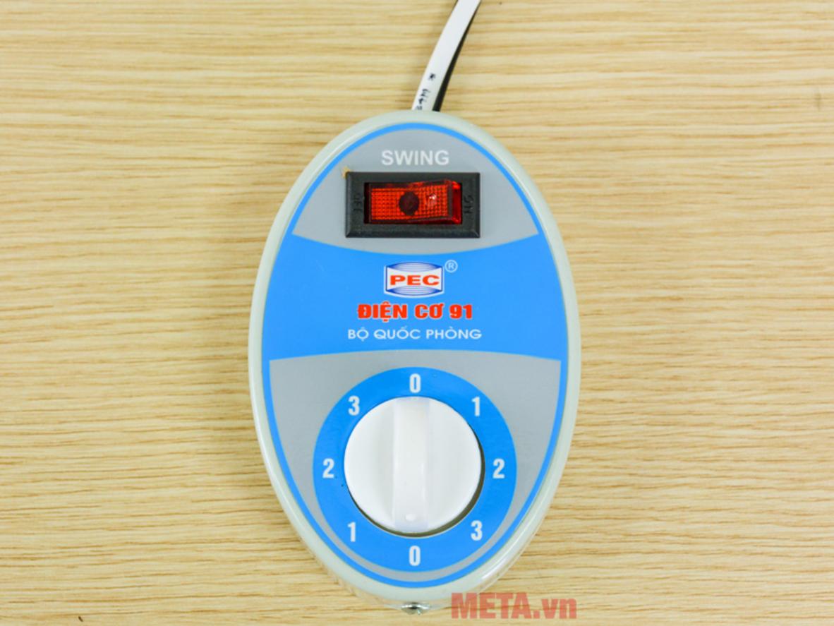 Hộp số 3 tốc độ, đảo gió 360 độ dễ dùng.