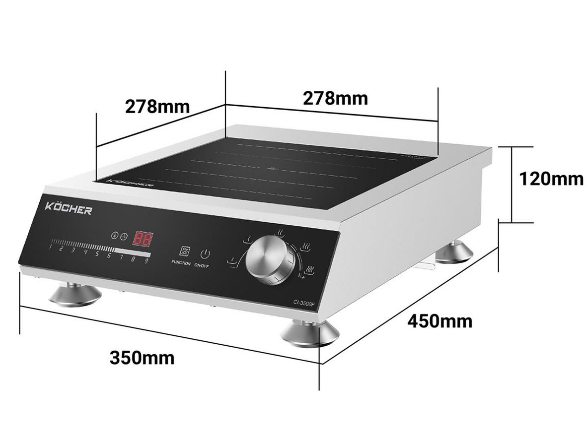 Công nghệ IGBT Infineon và tính năng tự ngắt tăng độ an toàn.