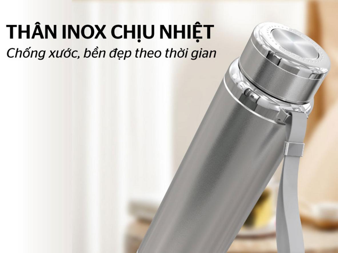 Inox 304 an toàn và bền bỉ cho sử dụng hằng ngày.