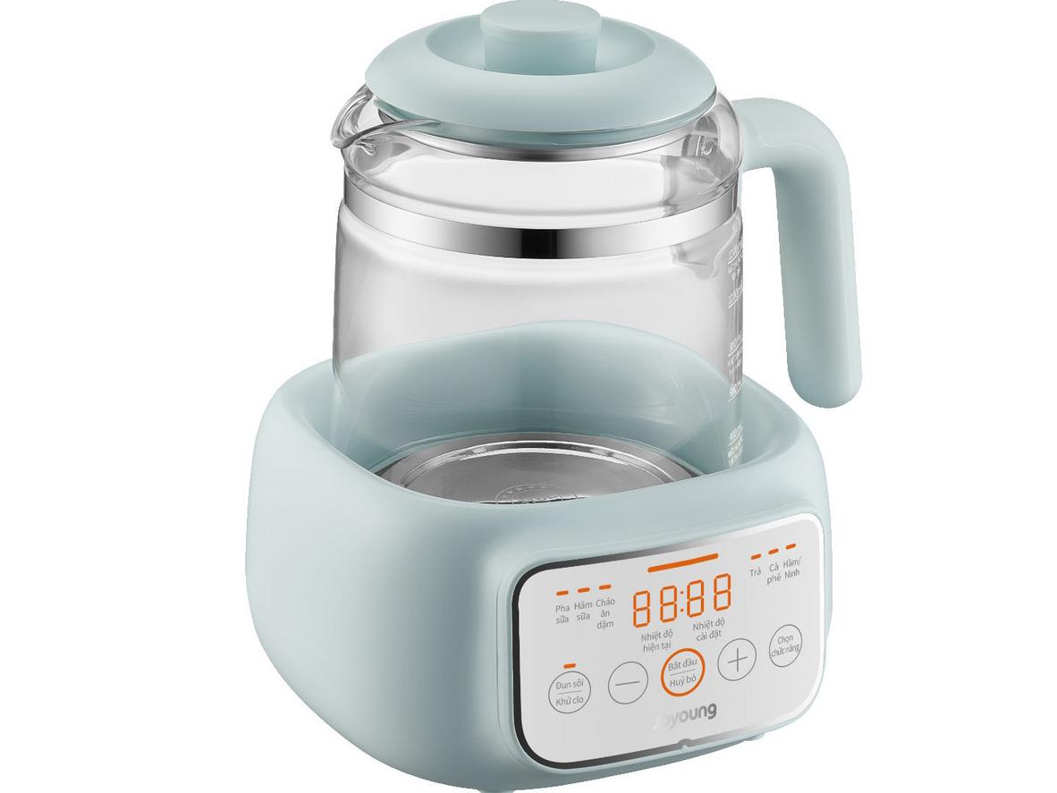 Khử Clo tự động giúp nước pha sữa an tâm hơn cho bé.