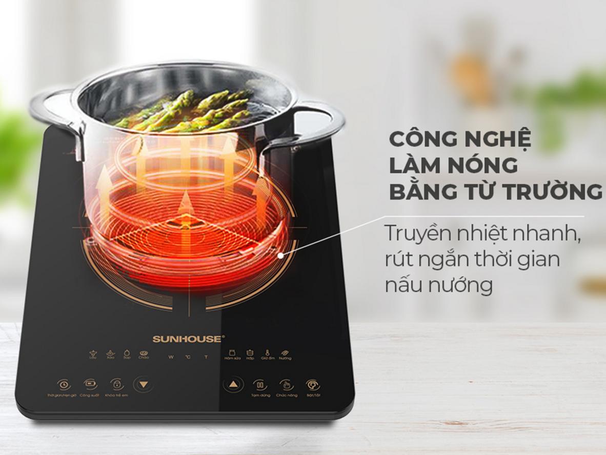 Tính năng an toàn giúp dùng bếp yên tâm hơn