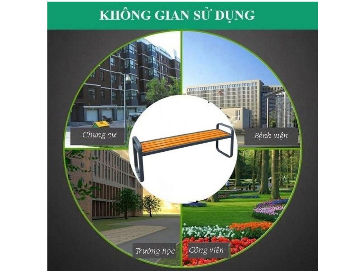 Khung thép sơn tĩnh điện tăng độ bền ngoài trời.