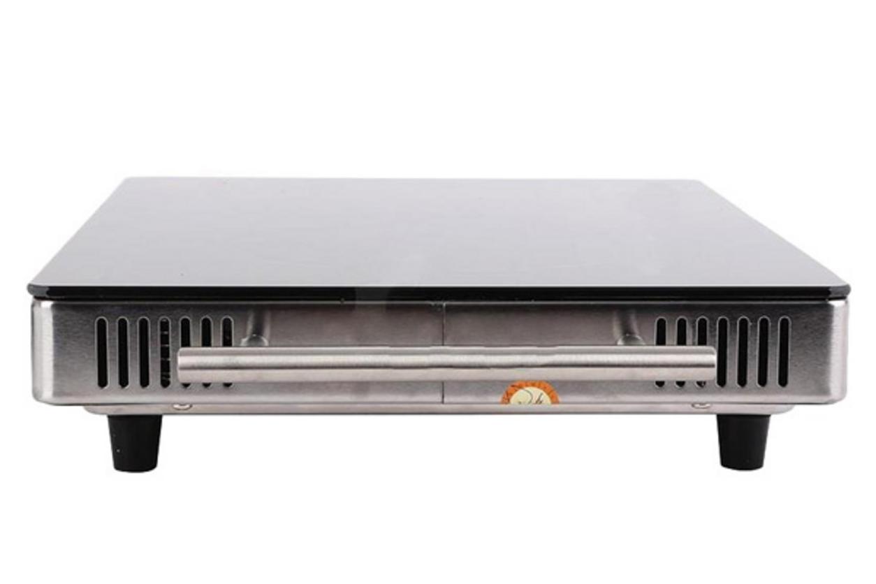 Mặt kính Ceramic bền đẹp, vùng nấu 19cm phù hợp nhiều loại nồi.