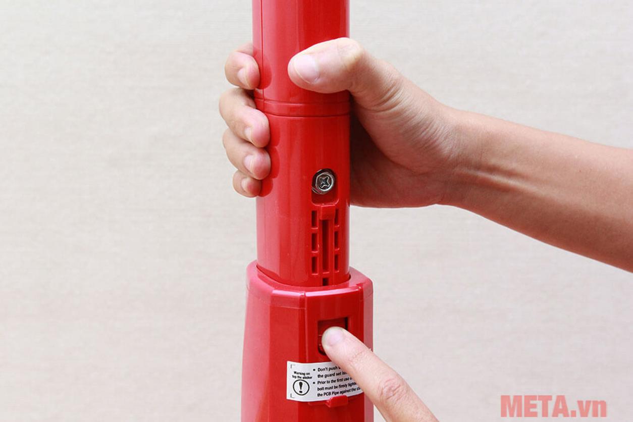 Luồng gió rộng từ cánh quạt 40cm