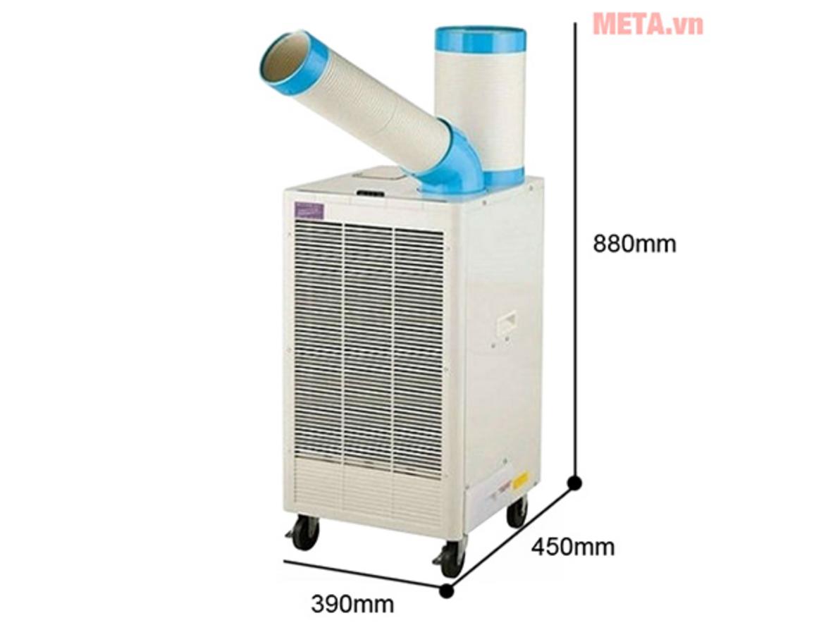 SAC-407ND làm mát tập trung cho khu vực cần hạ nhiệt nhanh