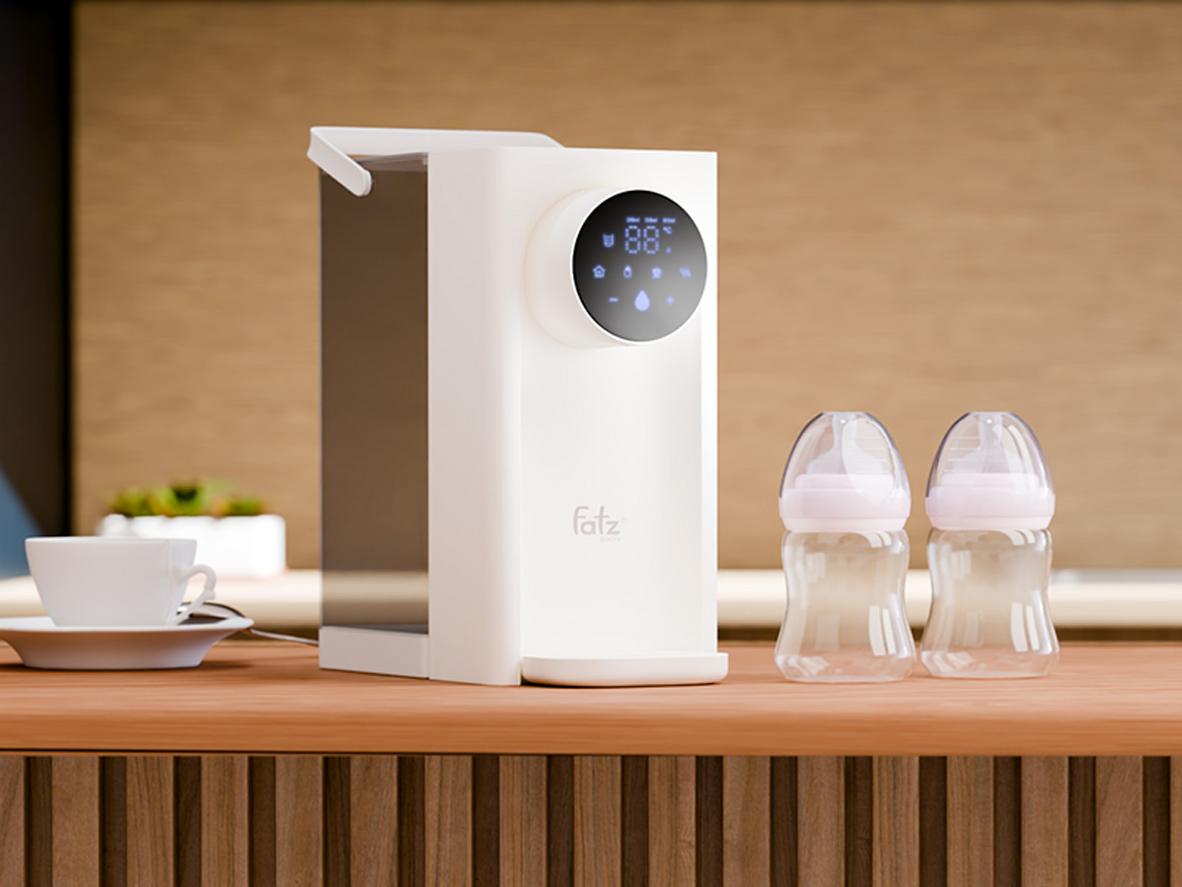 Công nghệ làm nóng tức thì 1 giây giúp pha sữa nhanh hơn.