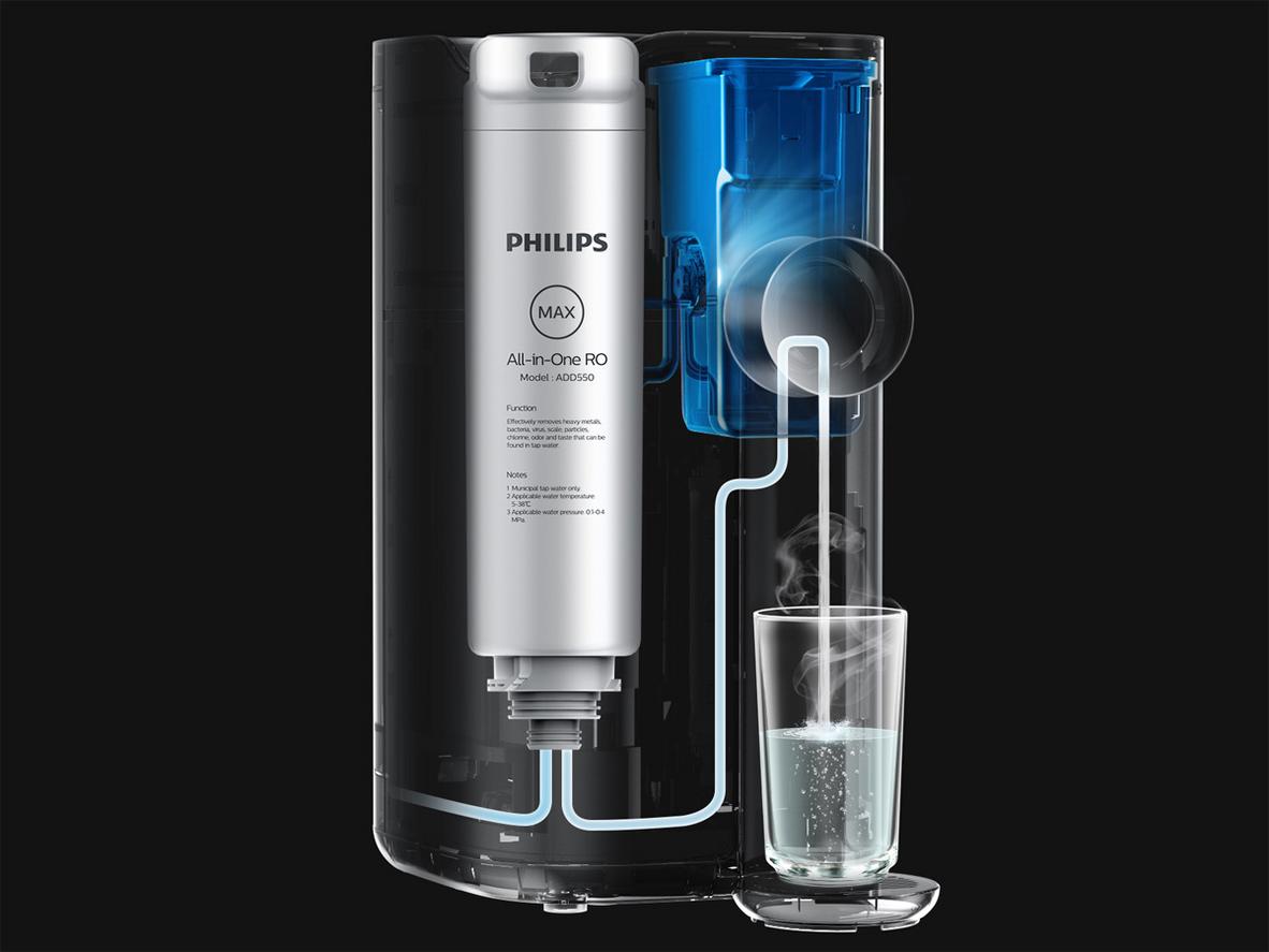 Làm nóng tức thì 3 giây với 4 mức nhiệt 25°C, 45°C, 85°C và 95°C.