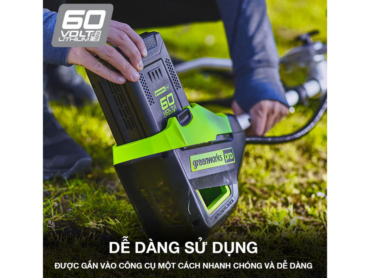 Công nghệ Lithium-ion mang lại độ ổn định và độ tin cậy cao.