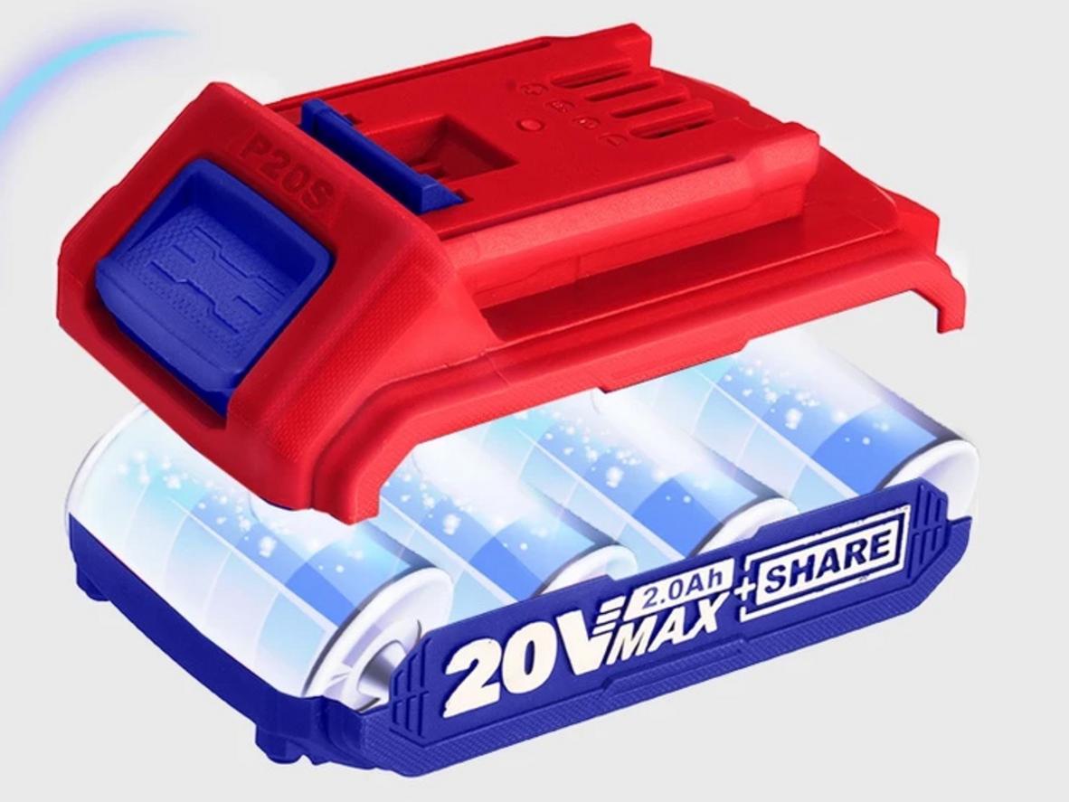 Pin Lithium-ion kèm đèn LED báo dung lượng