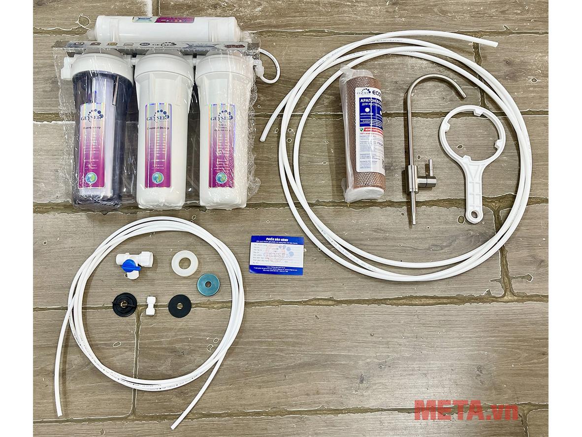 Lõi GAC than hoạt tính giúp khử mùi clo và cải thiện vị nước