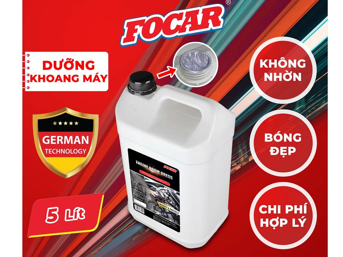Lớp phủ bảo vệ giúp khoang máy sạch lâu hơn