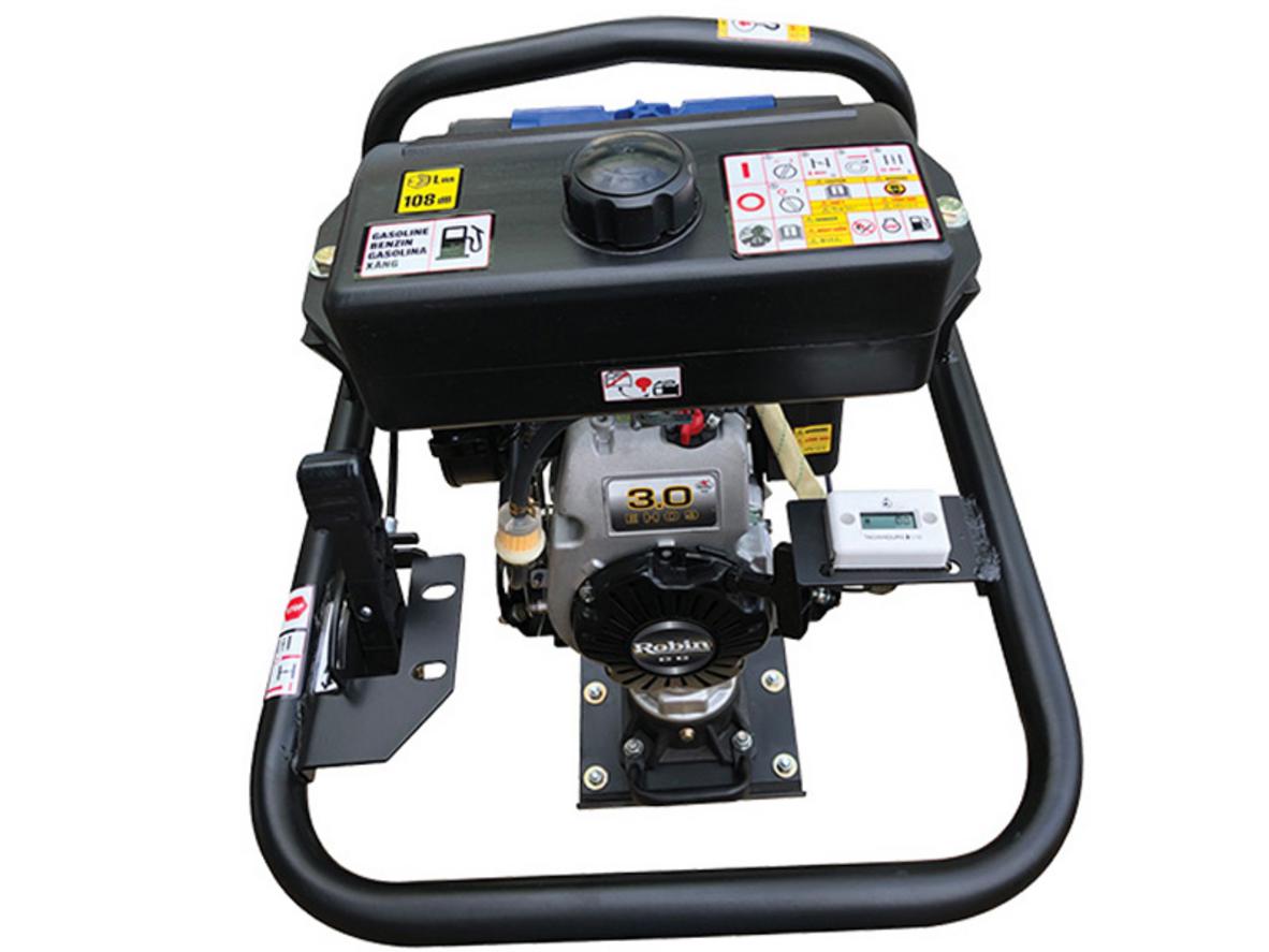 Lực đập 11kN giúp đầm nền hiệu quả