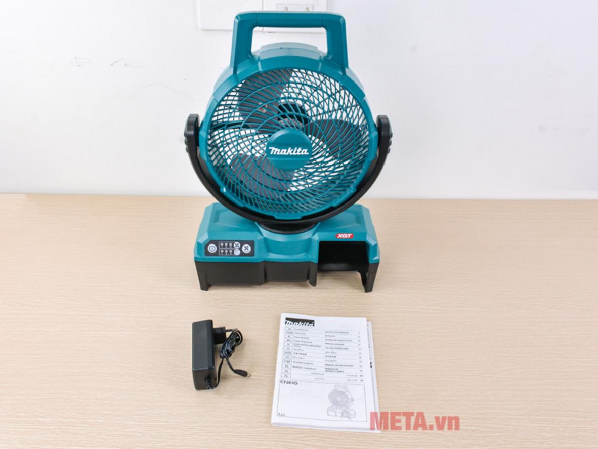 Luồng gió rộng và mạnh với cánh 235 mm