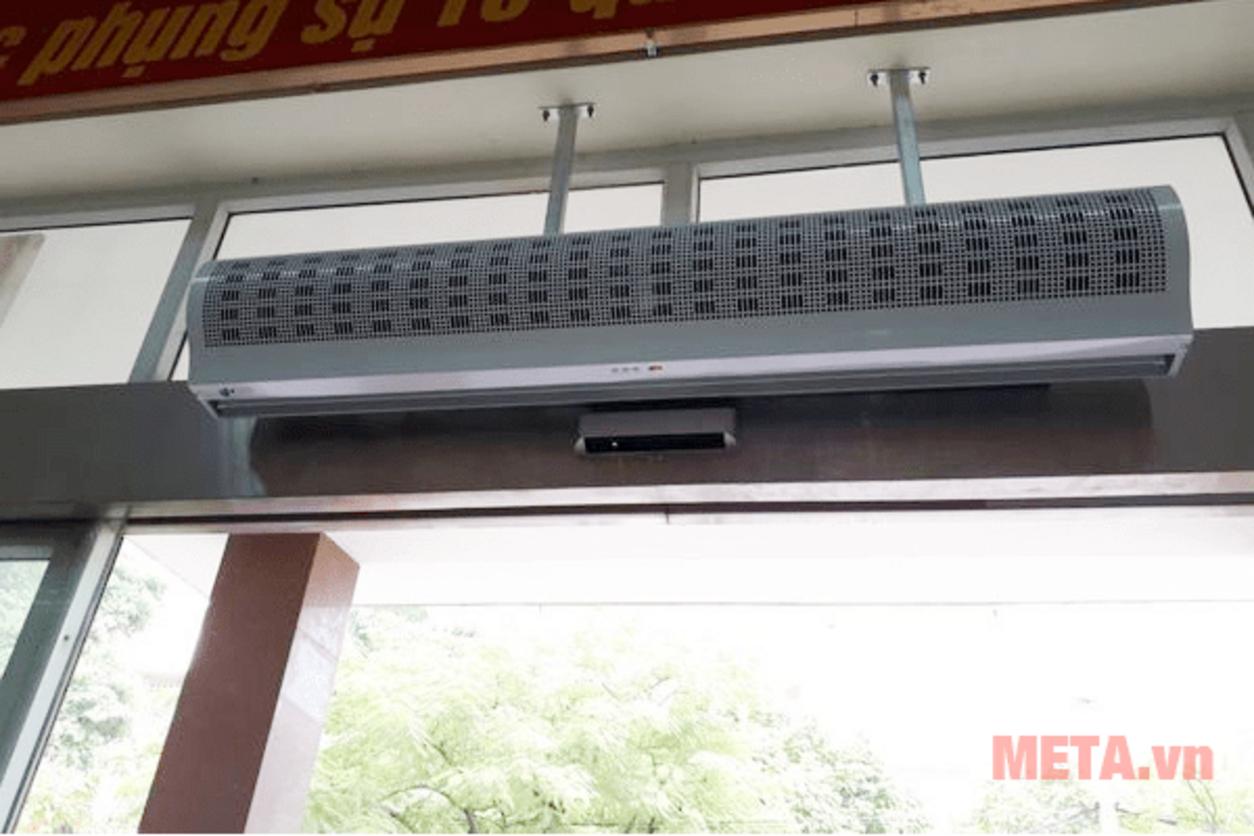 Lưu lượng gió 3.200 m3/h tạo bức tường không khí mạnh