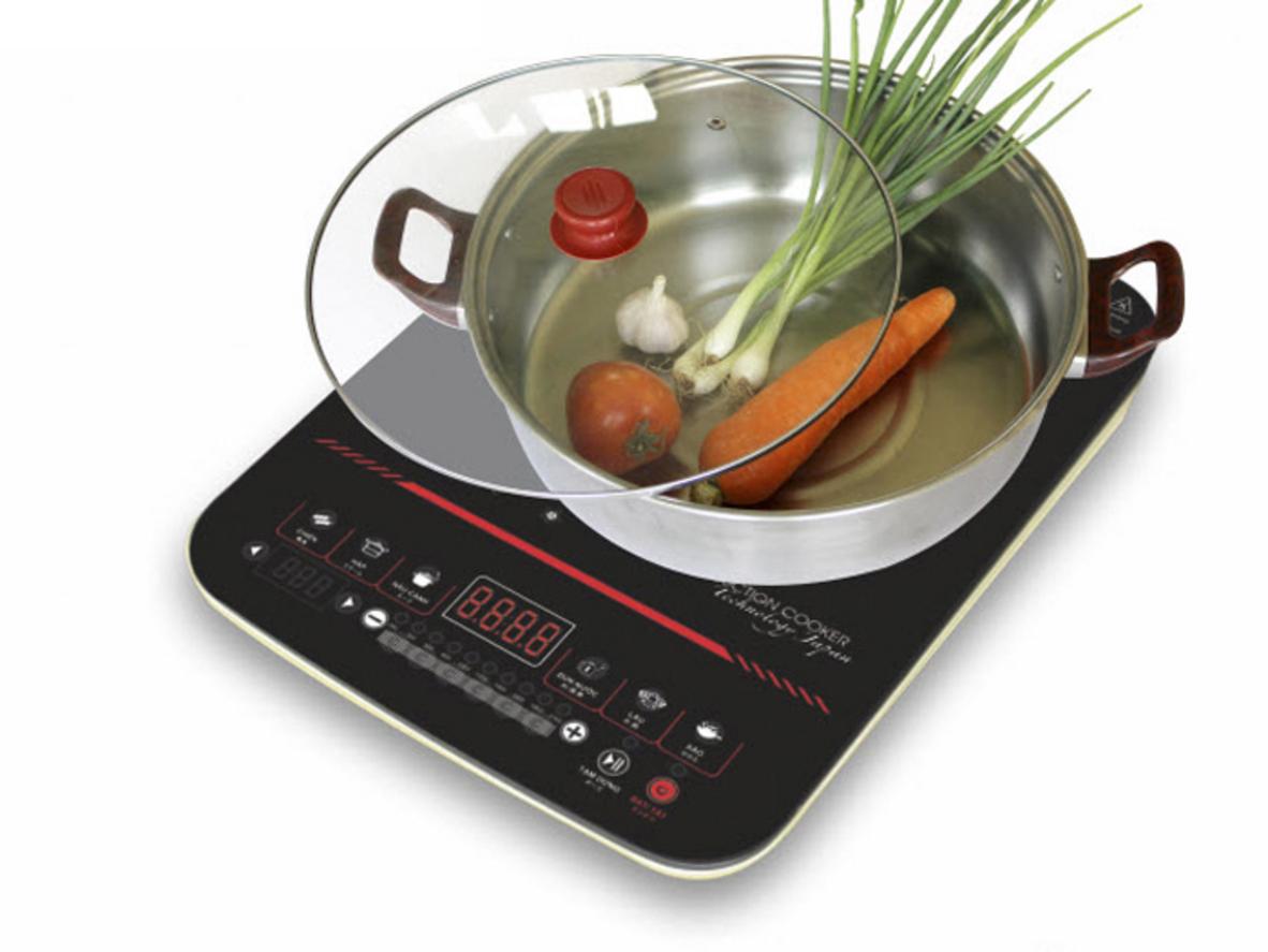 Mâm từ bằng đồng và mặt kính bền bỉ