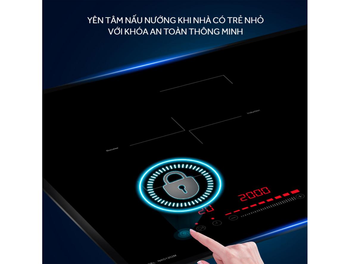Mâm từ đồng và mặt kính Kanger bền đẹp, dễ vệ sinh