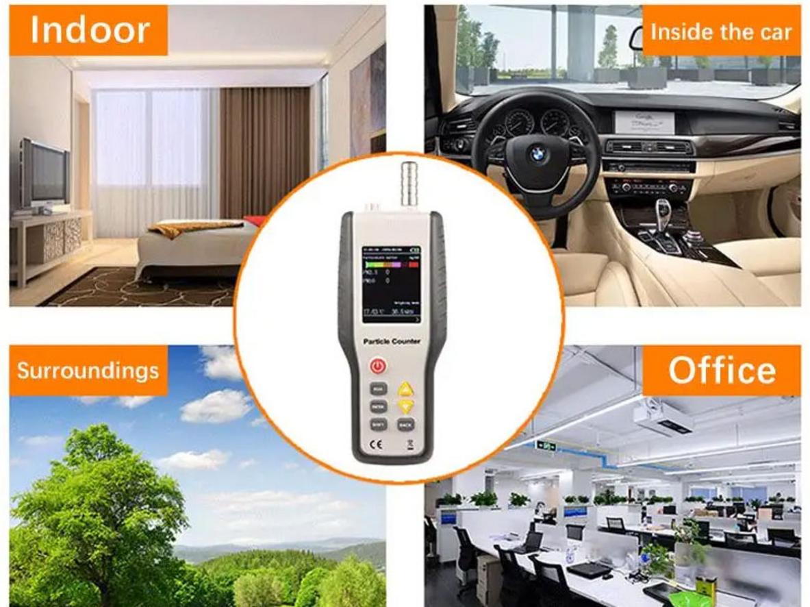Màn hình LCD 2.8 inch và bộ nhớ 2.000 dữ liệu đo