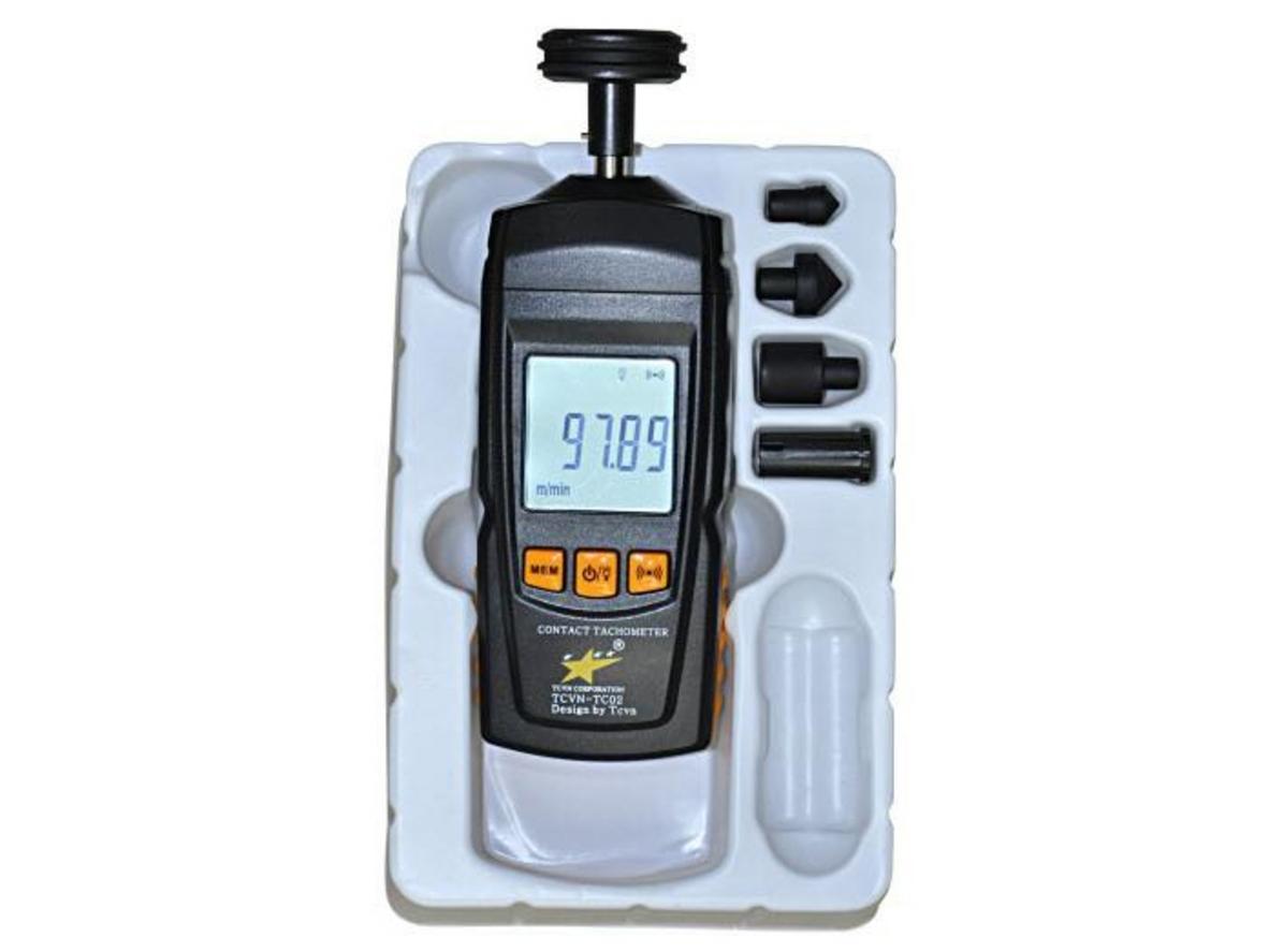Màn hình LCD rõ nét và thang đo rộng.