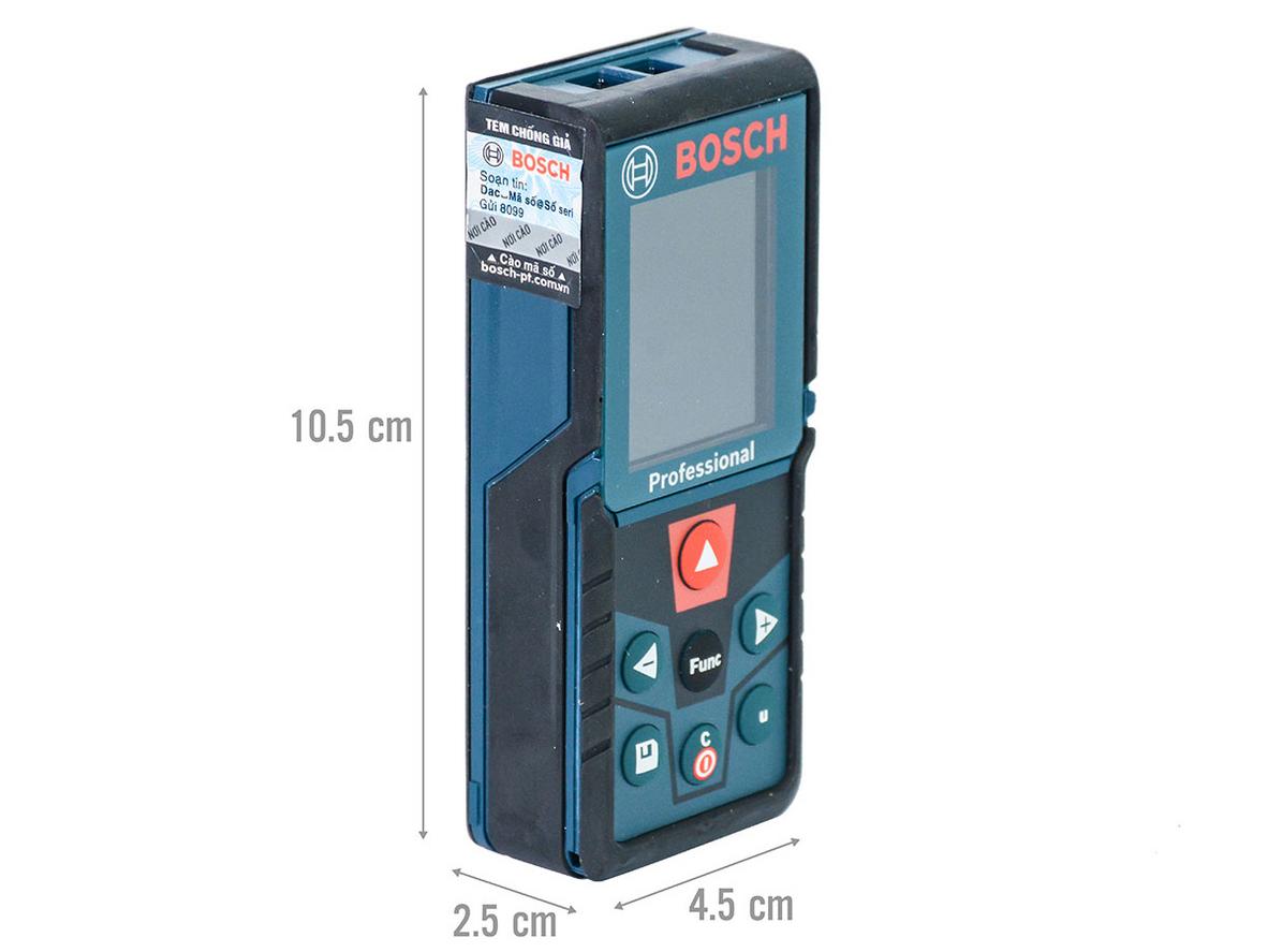 Màn hình màu và tia đỏ 635 nm hỗ trợ thao tác nhanh.