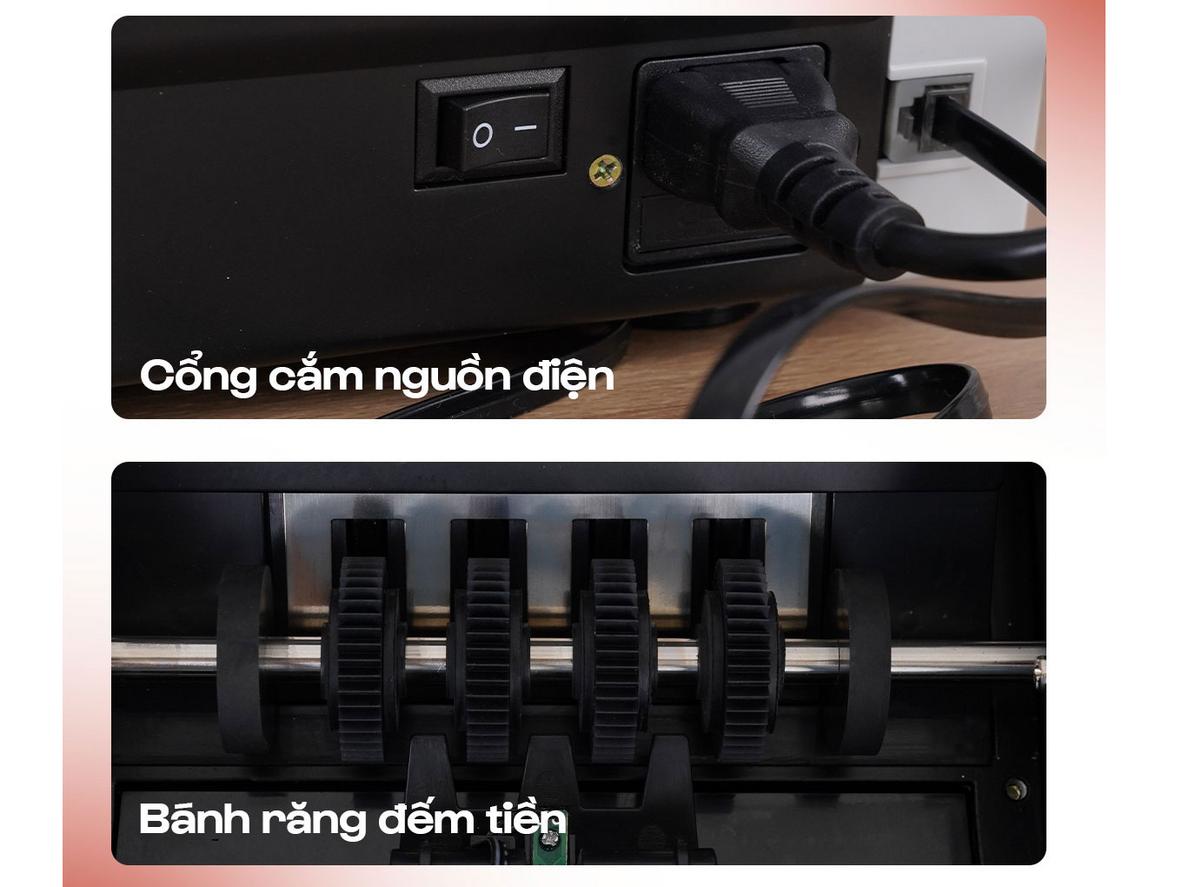 Thiết kế gọn và màn hình dễ quan sát