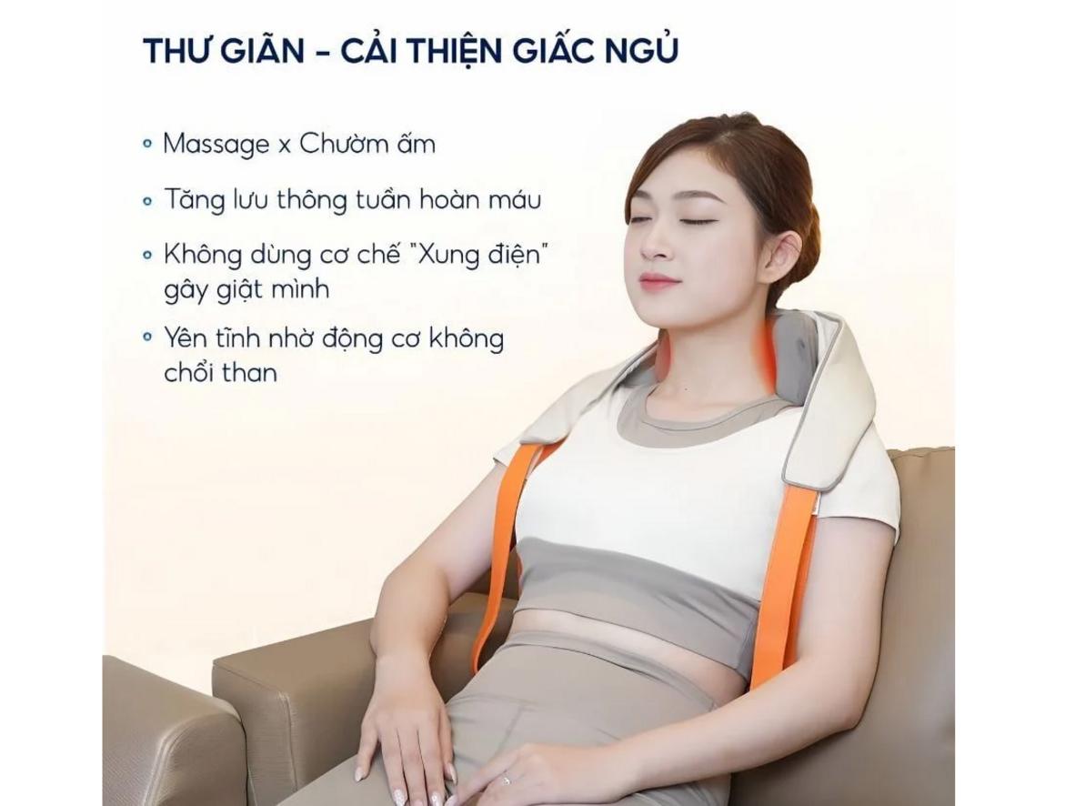 Công nghệ massage 4D mô phỏng bàn tay người