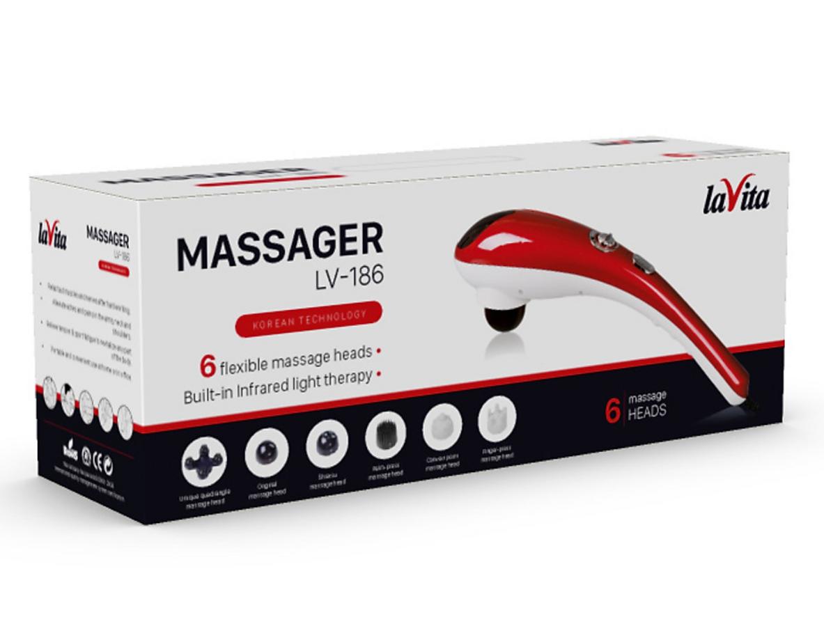 Massage rung và nhiệt hồng ngoại giúp thư giãn dễ chịu
