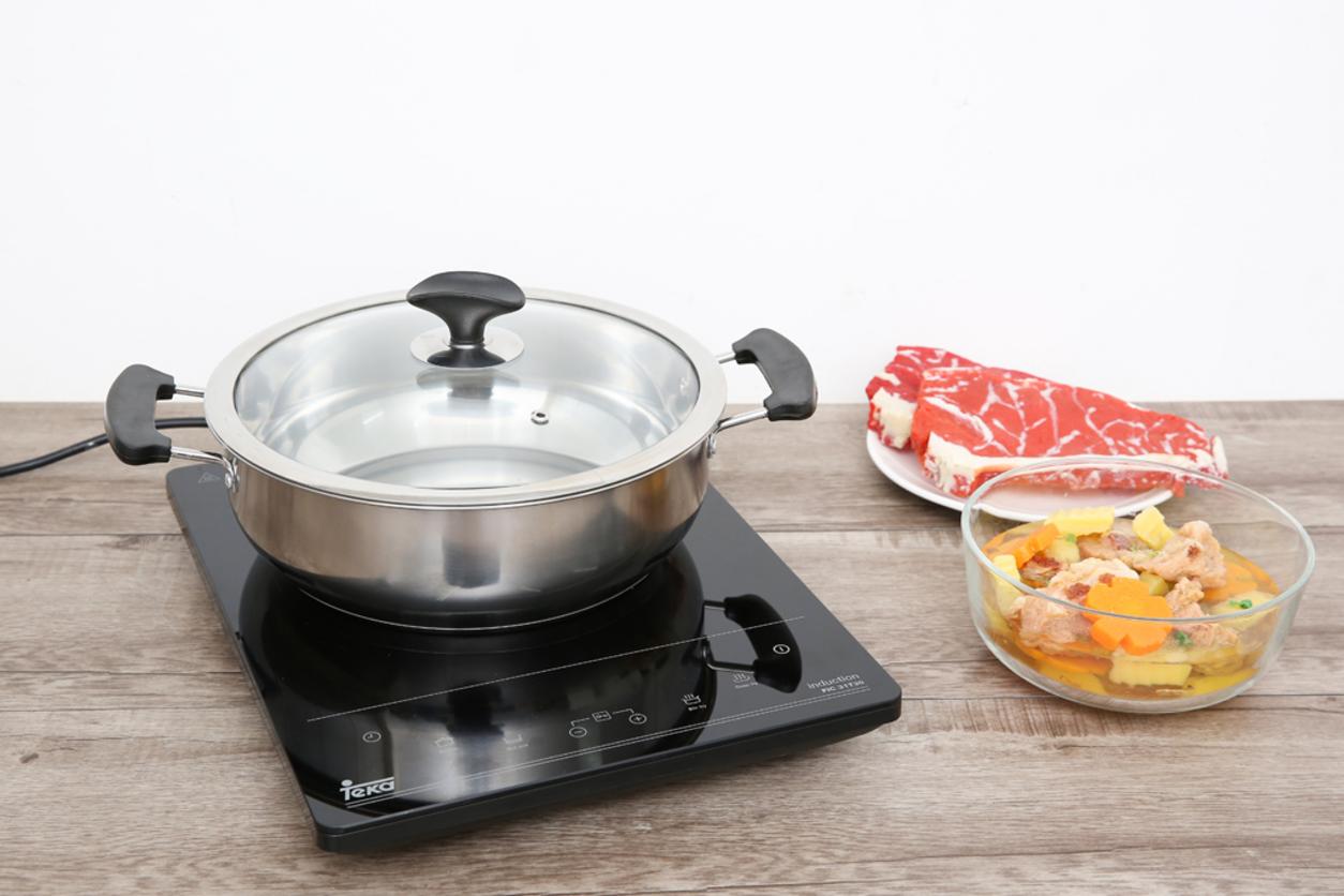 Mặt kính bền, sạch nhanh sau mỗi lần nấu.